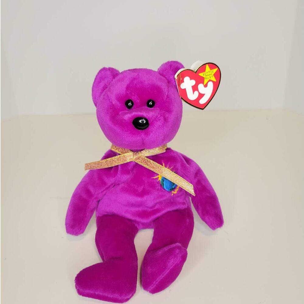 MINT TY Millennium Beanie Baby MISSPELLED With Tag Errors